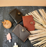 جاکارتی چرم صنعتی مردانه طرح شطرنجی
