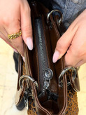کیف توری دوبل مارک Dior